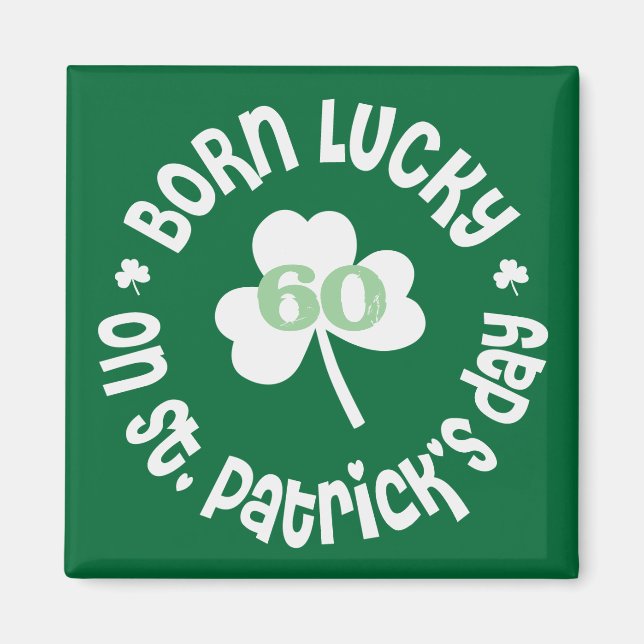 Imán Día de San Patricio (Frente)