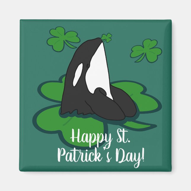 Imán Día de San Patricio (Frente)