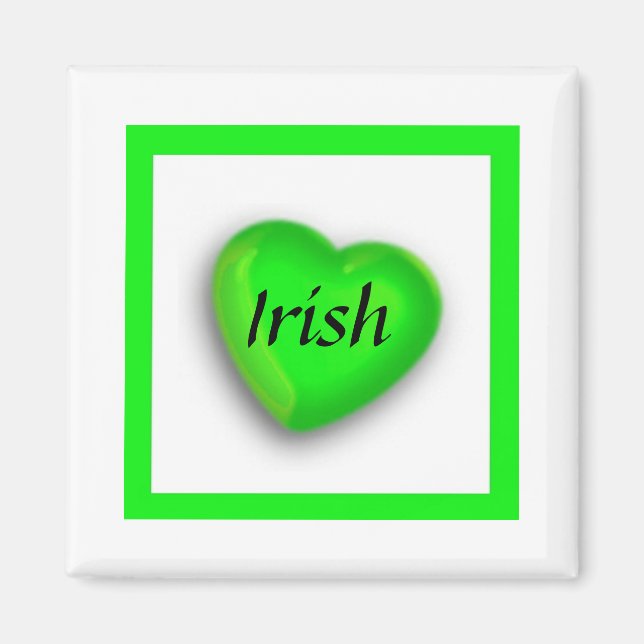 Imán Día de San Patricio (Frente)