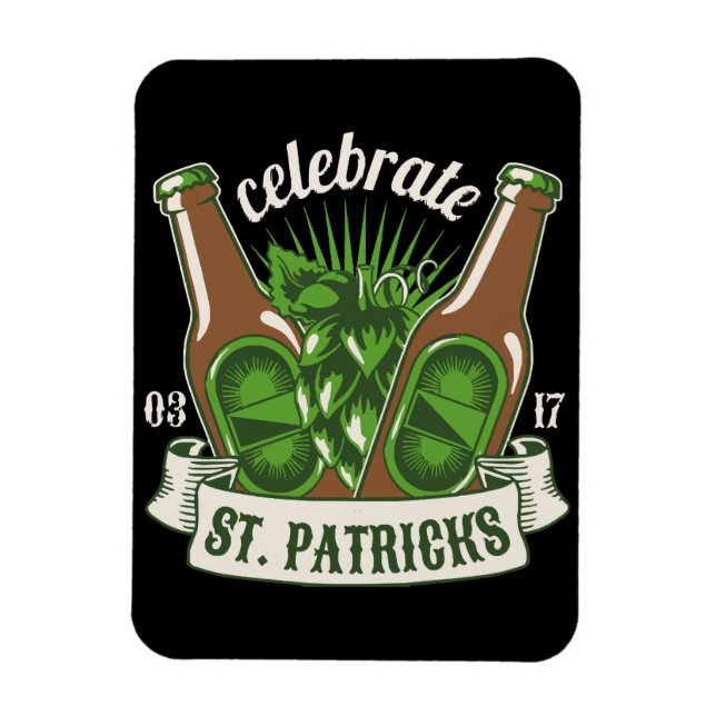 Imán Día de San Patricio (Vertical)