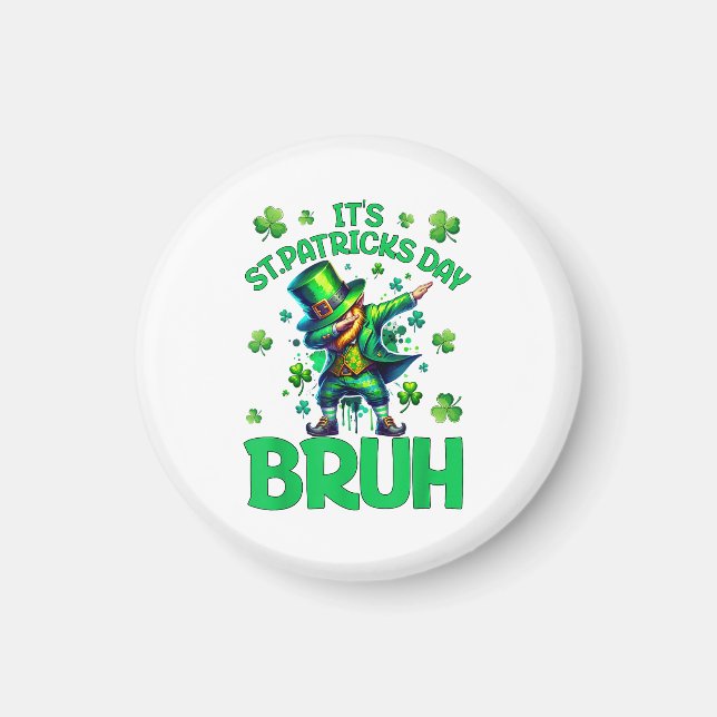 Imán Día de San Patricio Bruh (Frente)