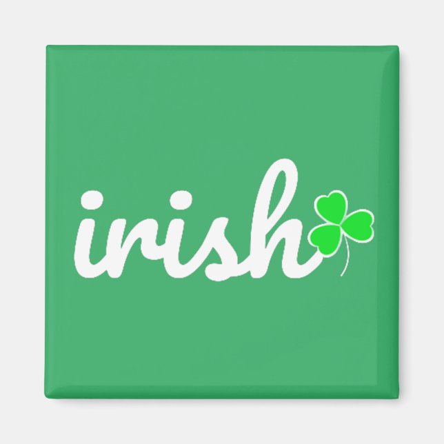 Imán Día de San Patricio de Irlanda (Frente)