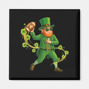 Imán Día de San Patricio fútbol duende día de San Patri