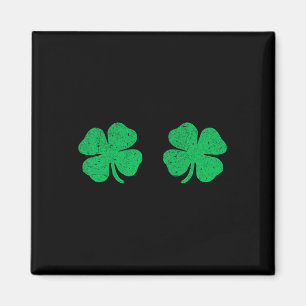 Imán Día de San Patricio Trébol de pecho Día de San Pat
