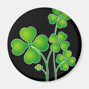 Imán Día de San Patricio Trébol / Tréboles + tus ideas
