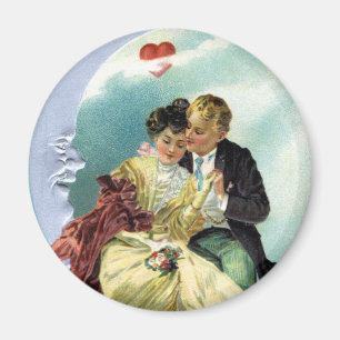 Imán Día de San Valentín Antiguo Amor y Romance Victori