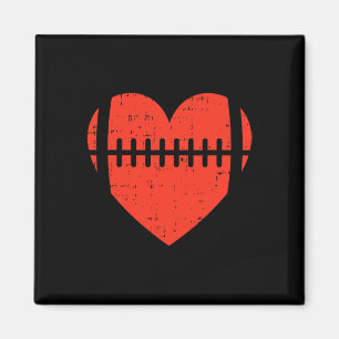 Imán Día de San Valentín de fútbol Guay Sports Lover