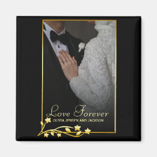 Imán Día de San Valentín Foto de Pareja Personalizada