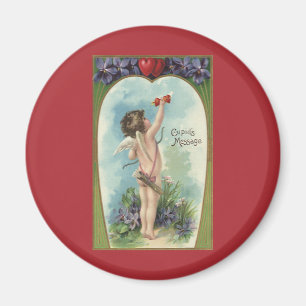 Imán Día de San Valentín Victoriano Antiguo, Mensaje de