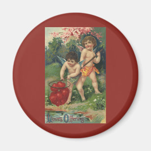 Imán Día de San Valentín Victoriano Antiguo, Ofrenda de