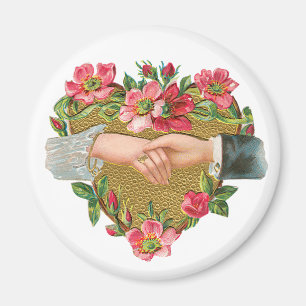 Imán Día de San Valentín Victoriano, Manos antiguas con
