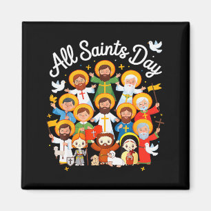 Imán Día de Todos los Santos Niños Católico St Francis 