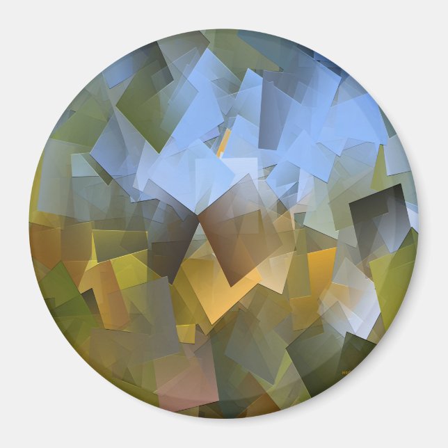 Imán Día de verano de bonito...... (Frente)