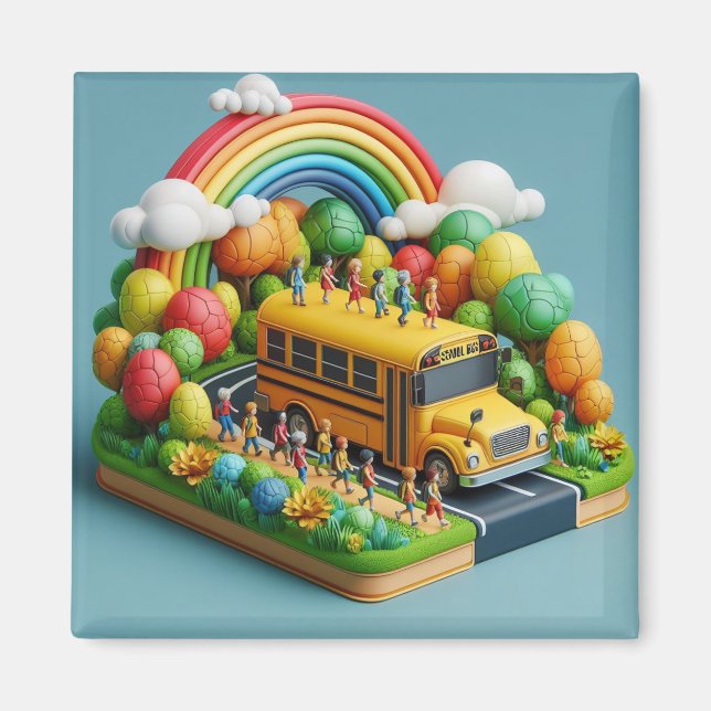 Imán Día de vuelta a clases (Frente)