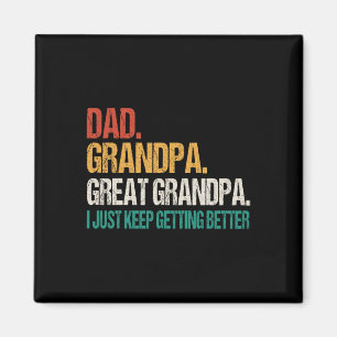 Imán Día del Abuelo Gran Abuelo Padres Por Gran Grandf