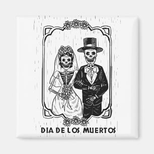 Imán Día Del boda Muerto
