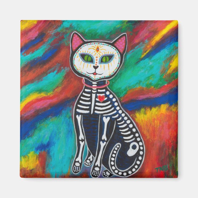 Imán Día del Gato Muerto (Frente)