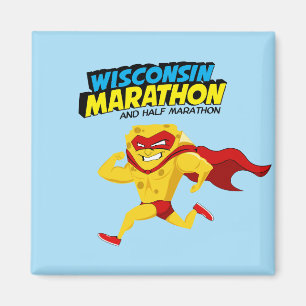 Imán Día del maratón de Wisconsin