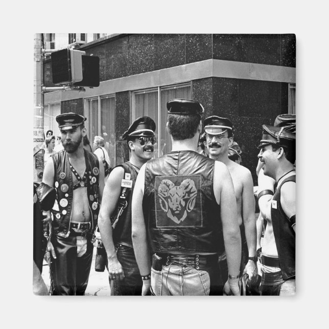 Imán Día del Orgullo Gay NYC 1989 (Frente)