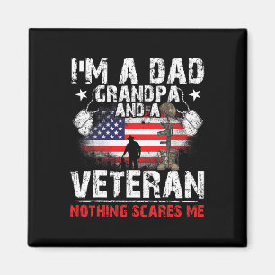 Imán Día del Padre - Día de los Veteranos - Soy un papá