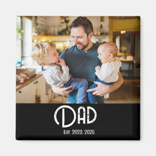Imán Día del Padre Establecido por Papá