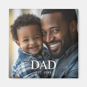 Imán Día del Padre Establecido por Papá Foto