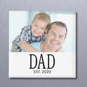 Imán Día del Padre Establecido por Papá Foto