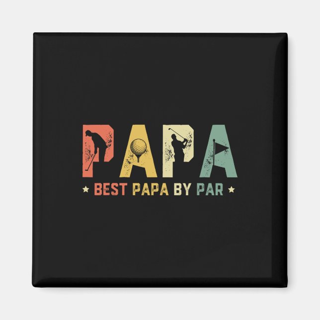 Imán Día del Padre Mejor Papá  (Frente)