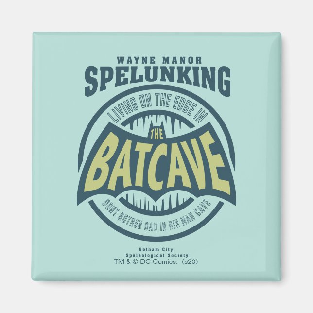 Imán Día del Padre | No molestes a papá en su cueva (Frente)