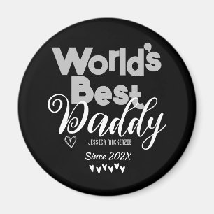 Imán Día del Padre Personalizado, el mejor regalo de pa