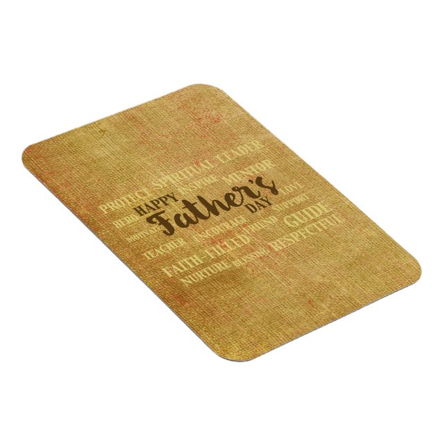 Imán Día del Padre Religioso, cualidades del Padre (Lado Derecho)