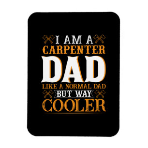 Imán Día del Padre Soy un papá carpintero