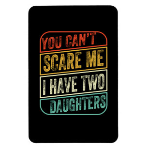 Imán Día del padre tengo dos hijas