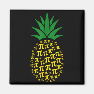 Imán Día del Pi de Piña Profesor de Matemáticas Símbolo