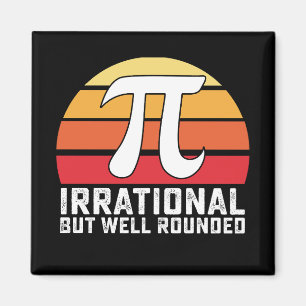 Imán Día del Pi Irracional Pero Bien Redondeado Matemát