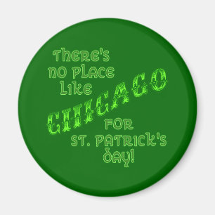 Imán Día del St Patricks de CHICAGO