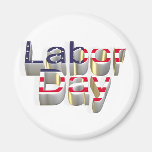 Imán Día del Trabajo - 6 de septiembre