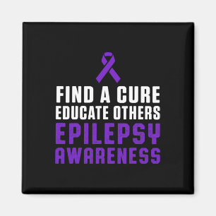 Imán Día divertido de concienciación sobre la epilepsia