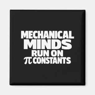 Imán Día divertido ingeniero mecánico 14 de marzo humor
