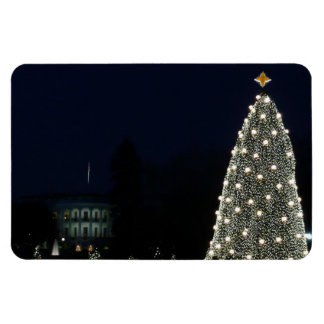 Imán Día feriado por la Casa Blanca y los Navidades de