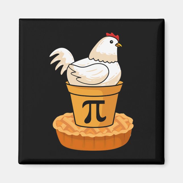 Imán Dia Graciosa De Pi - Pie De Cuchara De Pollo - Mat (Frente)