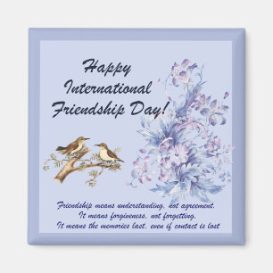 Imán Día Internacional de la Amistad.