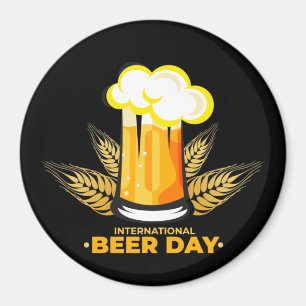 Imán Día Internacional de la Cerveza