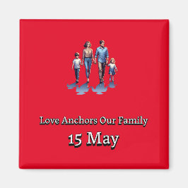 Imán Día Internacional de la Familia