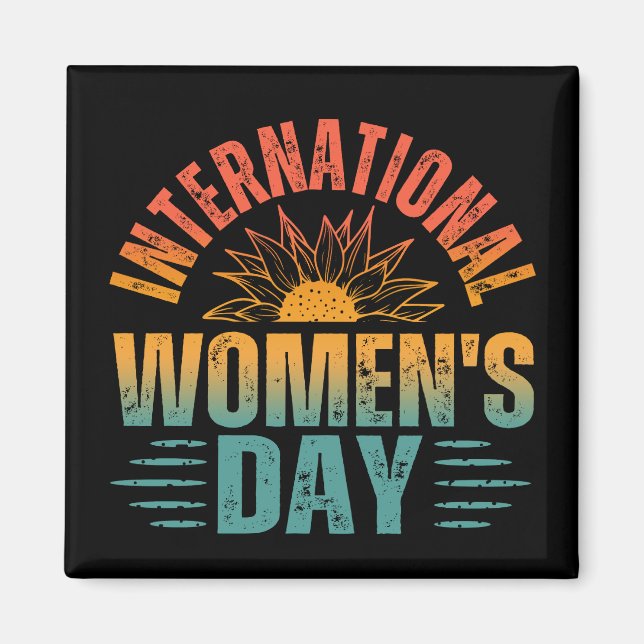 IMÁN DÍA INTERNACIONAL DE LA MUJER (Frente)