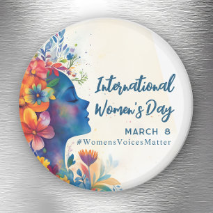 Imán Día Internacional de la Mujer