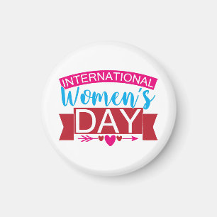 Imán Día Internacional de la Mujer