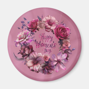 Imán Día Internacional de la Mujer 2025