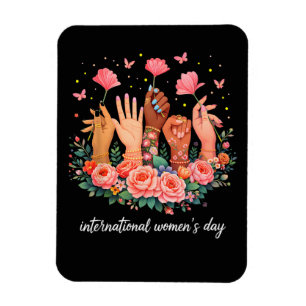 Imán Día Internacional de la Mujer 8 marzo 2026