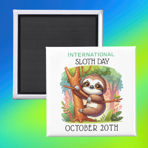 Imán Día Internacional del Eslovaco 20 de octubre